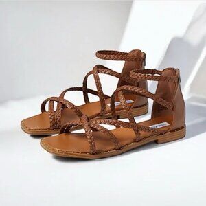 STEVE MADDEN Tessi Braided Boho Gladiator Sandal 10